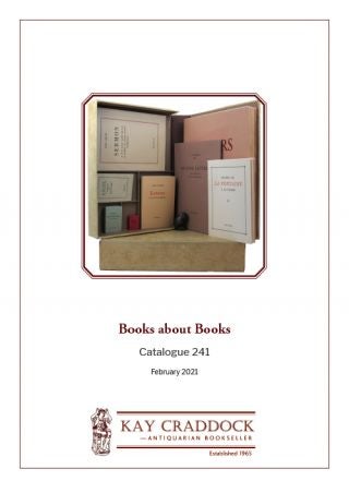 Catalogue 241: Books about Books
