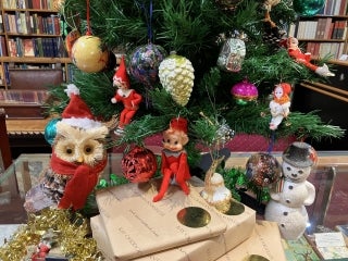 Beneath the Christmas tree