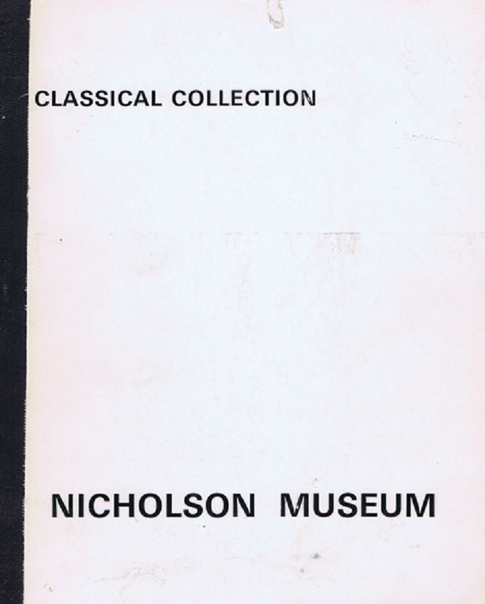 Item #012097 CLASSICAL COLLECTION. Nicholson Museum University of Sydney.