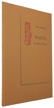 Item #016167 HAZEL & other poems. John Sjoberg