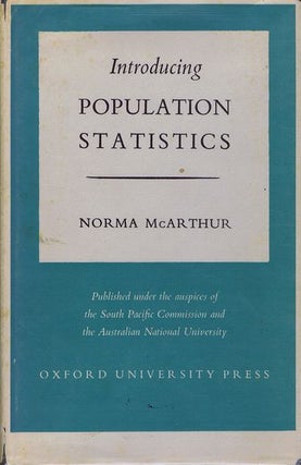 Item #020050 INTRODUCING POPULATION STATISTICS. Norma McArthur