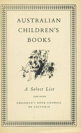Item #021536 AUSTRALIAN CHILDREN'S BOOKS. Children's Book Council of Australia