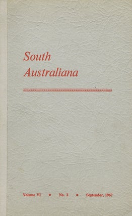 Item #021695 SOUTH AUSTRALIANA. Libraries Board of South Australia