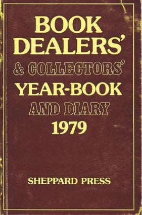 Item #021712 BOOK DEALERS' & COLLECTORS' YEAR-BOOK. Sheppard Press