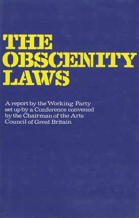 Item #027116 THE OBSCENITY LAWS. Obscenity Laws