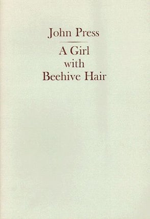 Item #034190 A GIRL WITH BEEHIVE HAIR. John Press