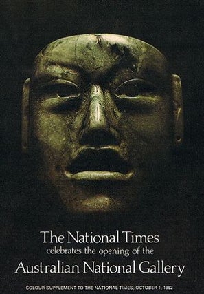 Item #043486 The National Times celebrates the opening of the AUSTRALIAN NATIONAL GALLERY. [cover...