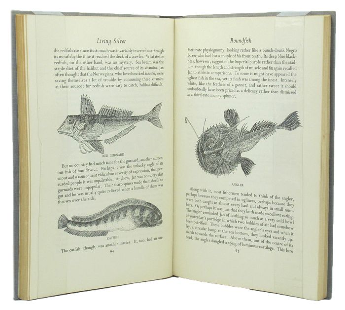 Item #047151 LIVING SILVER: An impression of the British Fishing Industry. Burns Singer.