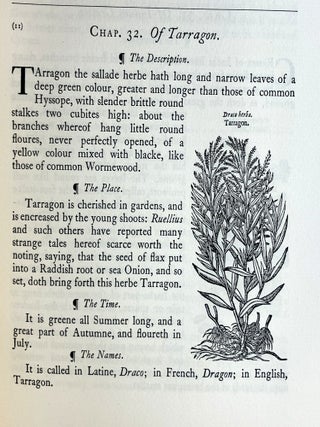 GERARD'S HERBALL. The essence thereof distilled by Marcus Woodward from the edition of Th. Johnson, 1636.
