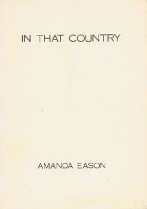 Item #060653 IN THAT COUNTRY. Amanda Eason