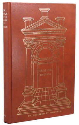 Item #063795 BOOKBINDINGS FROM THE LIBRARY OF JEAN GROLIER: A loan exhibition, 23 September-31...