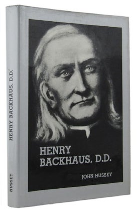Item #066565 HENRY BACKHAUS. Henry Backhaus, John Hussey