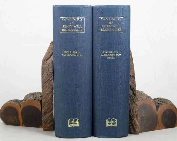 Item #068427 CATALOGUE OF BOOKS, MANUSCRIPTS, PHOTOGRAPHS AND SCIENTIFIC INSTRUMENTS. Ernst Weil.