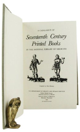 Item #068439 A CATALOGUE OF SEVENTEENTH CENTURY PRINTED BOOKS IN THE NATIONAL LIBRARY OF...