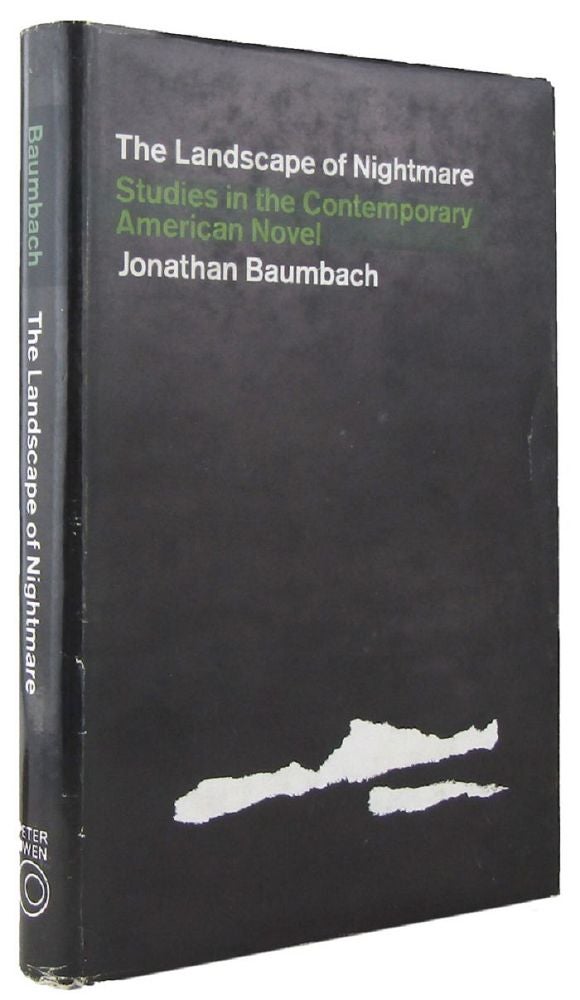 Item #072831 THE LANDSCAPE OF NIGHTMARE. Jonathan Baumbach.