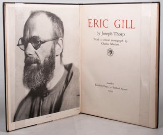 Item #073116 ERIC GILL. Eric Gill, Joseph Thorp