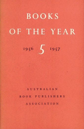 Item #076625 BOOKS OF THE YEAR. Australian Book Publishers Association.