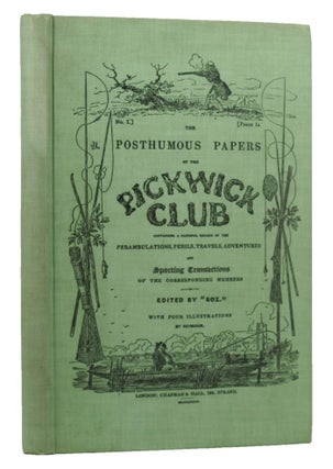 Item #078071 PRIME PICKWICK IN PARTS. Charles Dickens, John C. Eckel