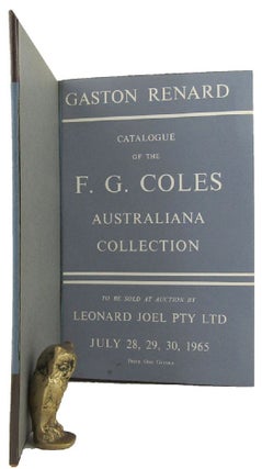 Item #080843 F. G. COLES AUSTRALIANA COLLECTION. F. G. Coles, Gaston Renard, Compiler