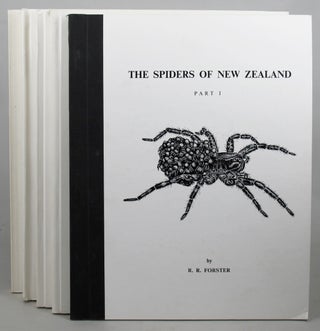Item #081852 THE SPIDERS OF NEW ZEALAND. Parts I-V. R. R. Forster, C. L. Wilton, A. D. Blest