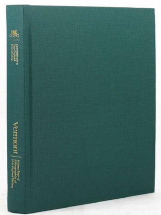 Item #081888 VERMONT: A BIBLIOGRAPHY OF ITS HISTORY. T. D. Seymour Bassett