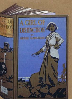 Item #083959 A GIRL OF DISTINCTION. Bodleian Library cards