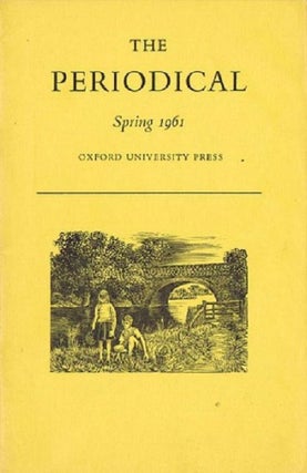 Item #085449 THE PERIODICAL. Oxford University Press