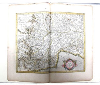 Item #085473 A LEAF FROM THE MERCATOR-HONDIUS WORLD ATLAS. 1619 Mercator-Hondius World Atlas, Maps