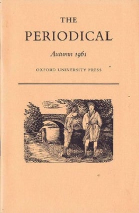 Item #085648 THE PERIODICAL. Oxford University Press