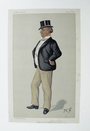 Item #086018 THE LORD HARRY. Vanity Fair caricature, The Hon. Henry Lorton Bourke, J. P., D. L