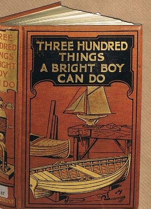 Item #089554 THREE HUNDRED THINGS A BRIGHT BOY CAN DO. Bodleian Library cards