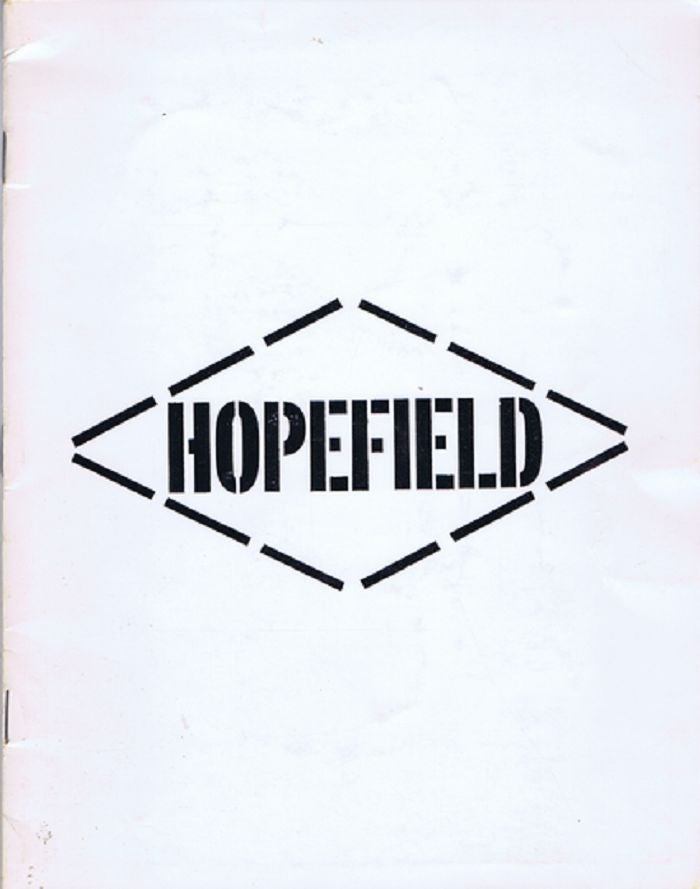Item #096256 HOPEFIELD 1874-1974. "The Hopefield Story" Noel Harrison, Mary Harrison, Compiler.