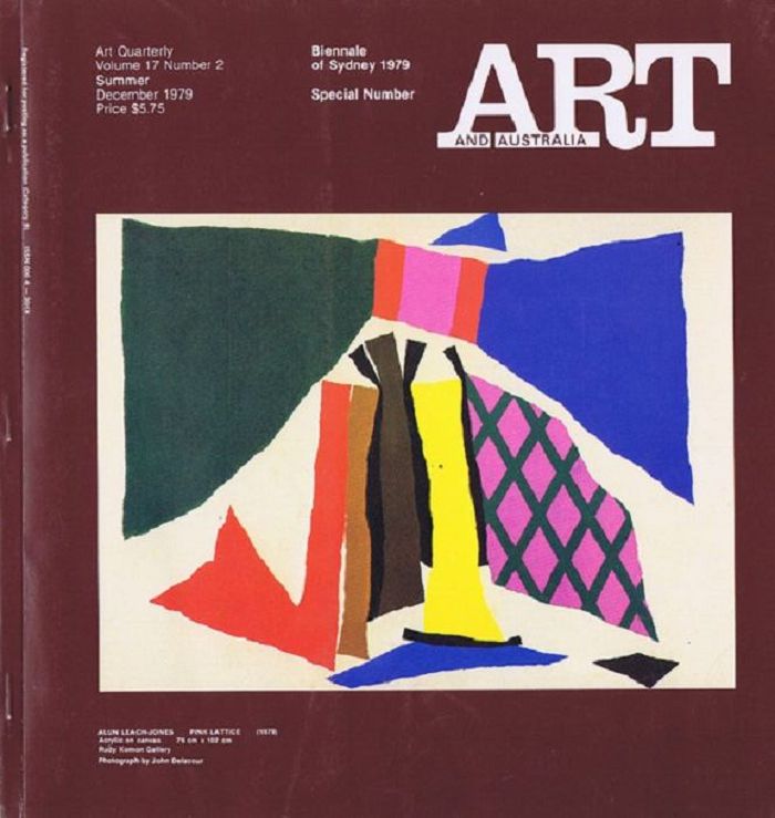 Item #096330 ART AND AUSTRALIA: Volume 17, Number 2, Summer 1979. Art and Australia 17/02, Mervyn Horton, Art, Australia 17/02.