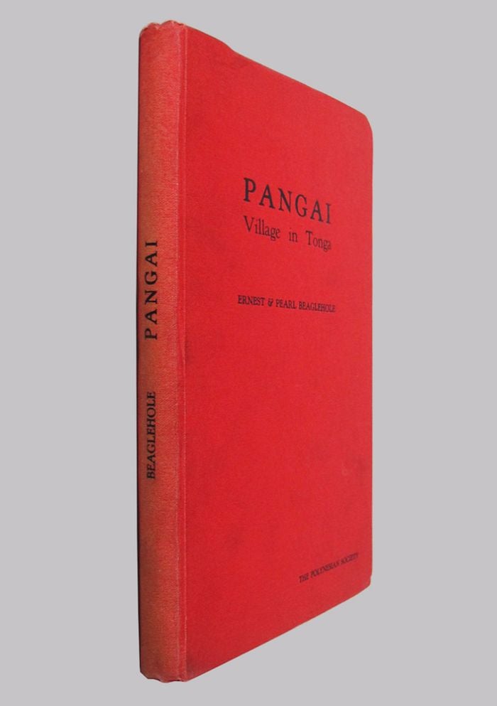 Item #099000 PANGAI: Village in Tonga. Ernest Beaglehole, Pearl.