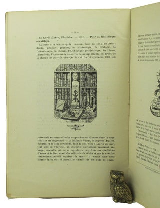 Item #099112 EX-LIBRIS DE HENRY-BARTHELEMY DUBUS Peintre-Gravur. [cover title, text in French]....