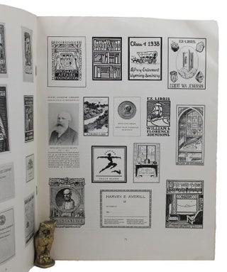 Item #099124 SPEAKING OF BOOKPLATES: in The Tuftonian. The Magazine of Tufts College. Volume Two...