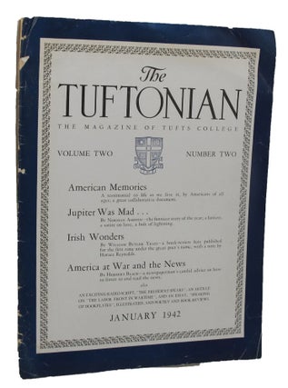SPEAKING OF BOOKPLATES: in The Tuftonian. The Magazine of Tufts College. Volume Two Number Two. January 1942.