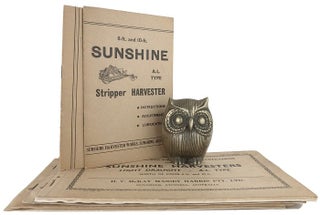 Item #100966 A COLLECTION OF SIX TRADE CATALOGUES. Sunshine Sunshine Harvester Works, Victoria