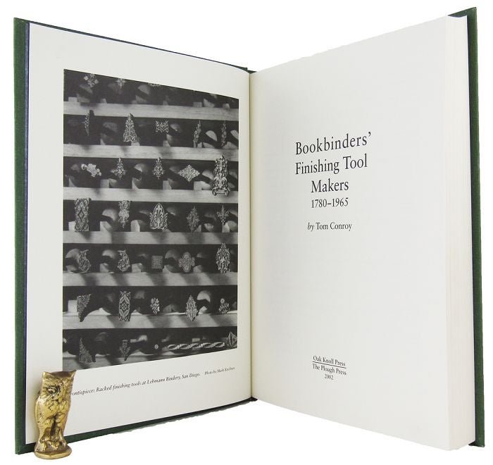 Item #102291 BOOKBINDERS' FINISHING TOOL MAKERS, 1780-1965. Tom Conroy.