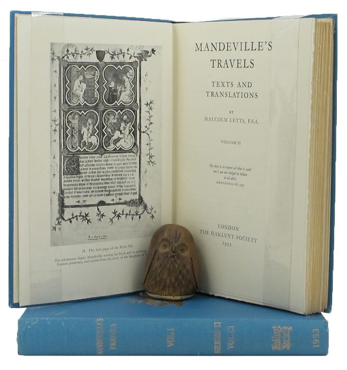 Item #105220 MANDEVILLE'S TRAVELS. Sir John Mandeville.