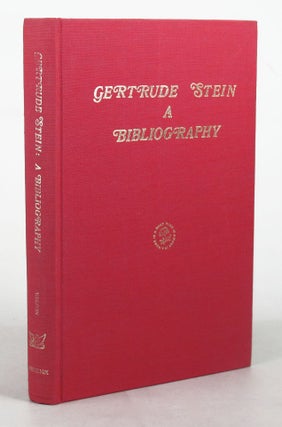 Item #106250 GERTRUDE STEIN:. Gertrude Stein, Robert A. Wilson