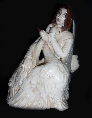 Item #107410 SWAN MAIDEN. Jennifer Gibney, Sculptor
