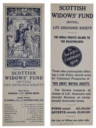 Item #107682 DECEMBER. Issue II(c). The Walter Crane Series of Bookmarkers. Mutual Life Assurance...