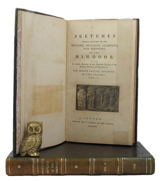 Item #107765 SKETCHES CHIEFLY RELATING TO THE HISTORY, RELIGION, LEARNING, AND MANNERS OF THE...