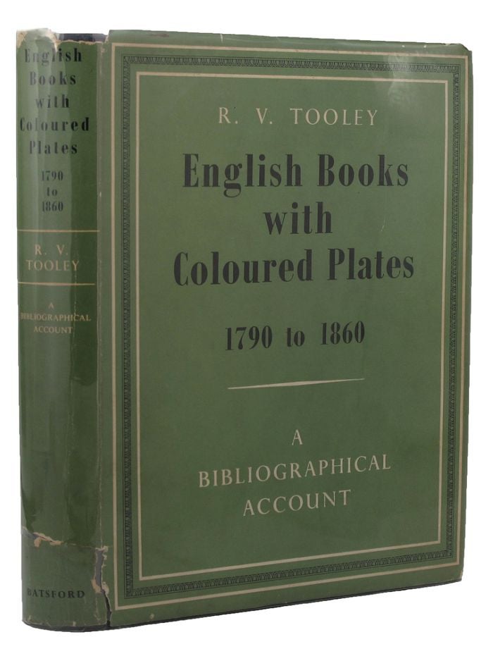 Item #110428 ENGLISH BOOKS WITH COLOURED PLATES. R. V. Tooley.