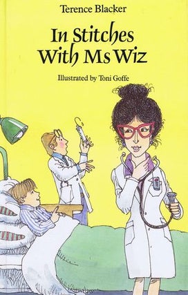 Item #110636 IN STITCHES WITH MS WIZ. Terence Blacker