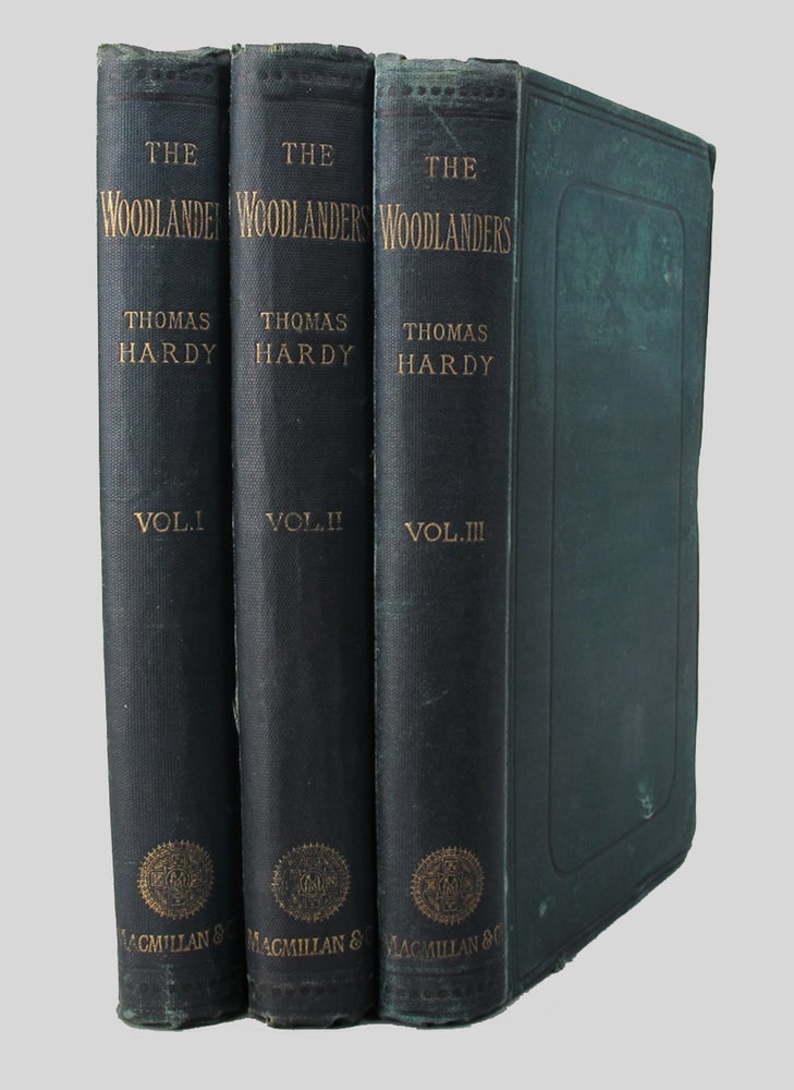 Item #116420 THE WOODLANDERS. Thomas Hardy.