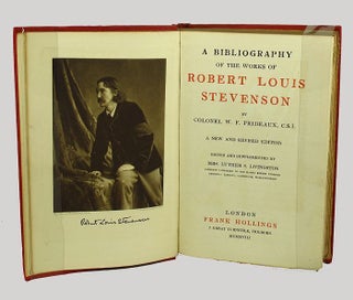 Item #117858 A BIBLIOGRAPHY OF THE WORKS OF ROBERT LOUIS STEVENSON. Robert Louis Stevenson,...