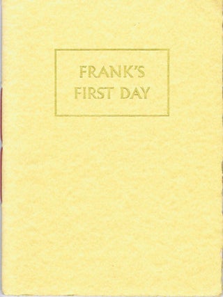 Item #122421 FRANK'S FIRST DAY. Paul Brennan