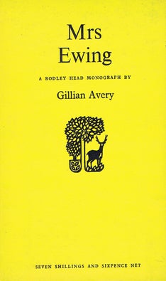 Item #122529 MRS EWING: A Bodley Head Monograph. Ewing Mrs., Gillian Avery
